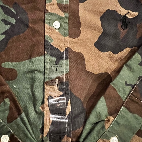 NWT Ralph Lauren Camouflage Button Down Shirt - Picture 2 of 4